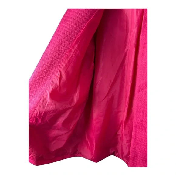 Jessica London Fuchsia Textured Jacket - Picture 3 of 6